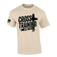 thumbnail image 1 of Trenz Shirt Company Mens Christian Tshirt Cross Training John 3:16 Scripture Short Sleeve T-shirt-Sand-xl, 1 of 1
