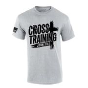 Trenz Shirt Company Mens Christian Tshirt Cross Training John 316 Scripture Short Sleeve T-shirt-Sports Grey-xl