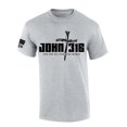 thumbnail image 1 of Trenz Shirt Company Mens Christian Tshirt John 3:16 For God So Loved The World Nail Cross Jesus Short Sleeve T-shirt Faith Tee-Sports Grey-6xl, 1 of 1
