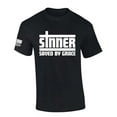 thumbnail image 1 of Trenz Shirt Company Mens Christian Tshirt Sinner Saved By Grace Jesus Short Sleeve T-shirt-Black-medium, 1 of 1