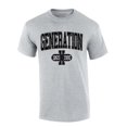 thumbnail image 1 of Trenz Shirt Company Mens Gen X Tshirt Generation X 1965-1980 Short Sleeve T-shirt-Sports Grey-small, 1 of 1