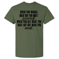 thumbnail image 1 of Trenz Shirt Company Mens Graphic Short Sleeve T-Shirt - When You Wanna Cheat Design-Military-4xl, 1 of 4