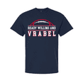thumbnail image 1 of Trenz Shirt Company Mens Graphic T-Shirt - Ready, Willing, and Vrabel Football Design-Navy-xl, 1 of 1