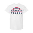 thumbnail image 1 of Trenz Shirt Company Mens Graphic T-Shirt - Ready, Willing, and Vrabel Football Design-White-4xl, 1 of 1