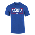 thumbnail image 1 of Trenz Shirt Company Mens Make American Safe Again Trump Vance Short Sleeve T-Shirt-Antique Royal-XX-Large, 1 of 1