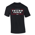 thumbnail image 1 of Trenz Shirt Company Mens Make American Safe Again Trump Vance Short Sleeve T-Shirt-Black-Large, 1 of 1