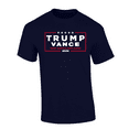 thumbnail image 1 of Trenz Shirt Company Mens Make American Safe Again Trump Vance Short Sleeve T-Shirt-Navy-Medium, 1 of 1
