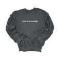 thumbnail image 1 of Trenz Shirt Company Mens Mental Health Dear Person Behind Me Crewneck Sweatshirt-Heather Grey-3X-Large, 1 of 1
