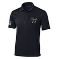thumbnail image 1 of Trenz Shirt Company Mens Trump 2024 Golf Clubs Embroidered Golf Polo-Black-Large, 1 of 1