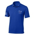 thumbnail image 1 of Trenz Shirt Company Mens Trump 2024 Golf Clubs Embroidered Golf Polo-True Royal-XX-Large, 1 of 1