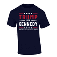 thumbnail image 1 of Trenz Shirt Company Mens Trump Kennedy Make America Healthy Again Short Sleeve T-Shirt-Navy-Medium, 1 of 1
