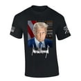 thumbnail image 1 of Trenz Shirt Company Mens Trump Tshirt Trump Official Portrait and Signature Short Sleeve T-shirt-Black-6xl, 1 of 1