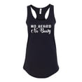 thumbnail image 1 of Trenz Shirt Company No Beard No Booty Ladies Racerback Tank Top-Black-medium, 1 of 4