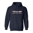 thumbnail image 1 of Trenz Shirt Company Political Trump Make America Great Again Adult Hooded Pullover-Navy-XXXL, 1 of 4