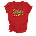 thumbnail image 1 of Trenz Shirt Company Proud Army Mom United States Army Short Sleeve Womens Graphic T-Shirt-Red-large, 1 of 1