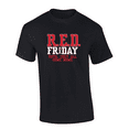 thumbnail image 1 of Trenz Shirt Company RED FRIDAY: Until They All Come Home Short Sleeve Mens Graphic T-Shirt-Black-xl, 1 of 1