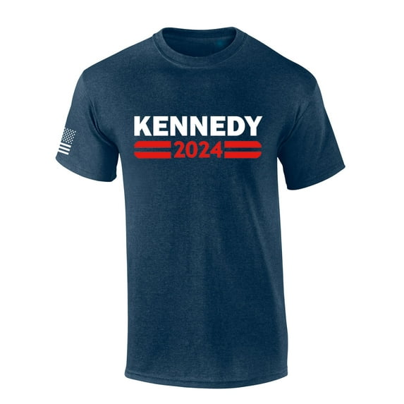 Trenz Shirt Company RFK Jr. Kennedy 2024 Kennedy For President Short Sleeve T-shirt-Military Green-6xl