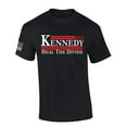 thumbnail image 1 of Trenz Shirt Company RFK Jr. Kennedy Heal The Divide Kennedy 2024 Short Sleeve T-shirt-Black-large, 1 of 1