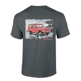 thumbnail image 1 of Trenz Shirt Company Red Ford Bronco EST. 1965 Dearborn, MI. Short-Sleeve Mens T-Shirt-Charcoal-6xl, 1 of 1