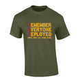 thumbnail image 1 of Trenz Shirt Company Remember Everyone Deployed Until They Come Home Short Sleeve Mens Graphic T-Shirt-Military Green-6xl, 1 of 1