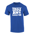 thumbnail image 1 of Trenz Shirt Company Retro Outline They Not Like Us Short-Sleeve T-Shirt-Antique Royal-xxl, 1 of 1