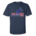 thumbnail image 1 of Trenz Shirt Company Ridin with Biden 2020 Unisex Short Sleeve T-shirt-Navy-large, 1 of 4