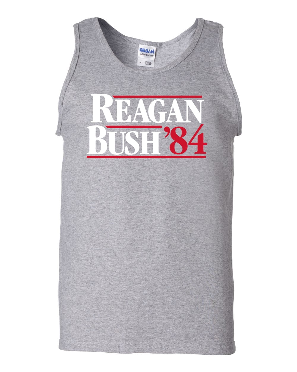 Trenz Shirt Company Ronald Reagan Bush '84 Cool Retro Tank Top ...