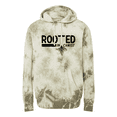 thumbnail image 1 of Trenz Shirt Company Rooted in Christ Tree Roots Mens Christian Tie-Dye Hoodie-Olive-large, 1 of 1