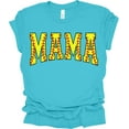 thumbnail image 1 of Trenz Shirt Company Softball Mama Womens Short Sleeve T-shirt-Turquoise-4X-Large, 1 of 1