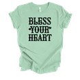 thumbnail image 1 of Trenz Shirt Company Southern Bless Your Heart Womens Short-Sleeve T-Shirt-Mint-large, 1 of 1