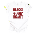 thumbnail image 1 of Trenz Shirt Company Southern Bless Your Heart Womens Short-Sleeve T-Shirt-White-medium, 1 of 1