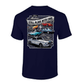 thumbnail image 1 of Trenz Shirt Company Still Plays With Cars Men’s Graphic T-Shirt - Mustang 1965-2000 Car Designs-Navy-xxl, 1 of 1