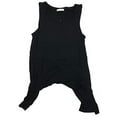 thumbnail image 1 of Trenz Shirt Company TSC Boutique Apparel Knot Back Tank Top-Large Black, 1 of 4