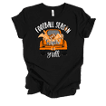 thumbnail image 1 of Trenz Shirt Company Tennessee Tailgatin' Football Season Y'all Womens Short Sleeve T-shirt-Black-Large, 1 of 1