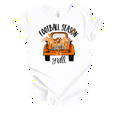thumbnail image 1 of Trenz Shirt Company Tennessee Tailgatin' Football Season Y'all Womens Short Sleeve T-shirt-White-Small, 1 of 1