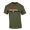 thumbnail image 1 of Trenz Shirt Company The Man, The Myth, The Official Funny IAABO Basketball Short Sleeve T-Shirt-Military-6XL, 1 of 1