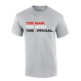 thumbnail image 1 of Trenz Shirt Company The Man, The Myth, The Official Funny IAABO Basketball Short Sleeve T-Shirt-Sports Grey-XXL, 1 of 1