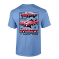 thumbnail image 1 of Trenz Shirt Company Triple Mustang 1968, 1968, 1971, Come Feel The Sweet Handling Short-Sleeve Mens T-Shirt-Carolina Blue-xxl, 1 of 4
