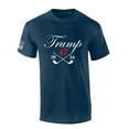 thumbnail image 1 of Trenz Shirt Company Trump 47 Crossed Golf Clubs 2024 Short Sleeve Mens Graphic T-Shirt-Heather Navy-xxxl, 1 of 1