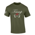 thumbnail image 1 of Trenz Shirt Company Trump 47 Crossed Golf Clubs 2024 Short Sleeve Mens Graphic T-Shirt-Military-xxl, 1 of 1