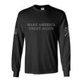 thumbnail image 1 of Trenz Shirt Company Trump T-shirt Trump Dark MAGA Make America Great Again Victory Long Sleeve T-shirt-Black-large, 1 of 1