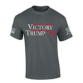 thumbnail image 1 of Trenz Shirt Company Trump Tshirt Victory Trump 2024 Short Sleeve T-shirt-Charcoal-4xl, 1 of 1