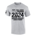 thumbnail image 1 of Trenz Shirt Company Trump Vance Kennedy RFK Americas Remedy Flag Short Sleeve T-shirt-Sports Grey-5xl, 1 of 1