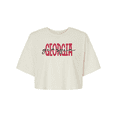 thumbnail image 1 of Trenz Shirt Company UGA Womens Georgia Football Georgia Cursive Womens Fit Jersey Crop Tee-Vintage White-small, 1 of 1
