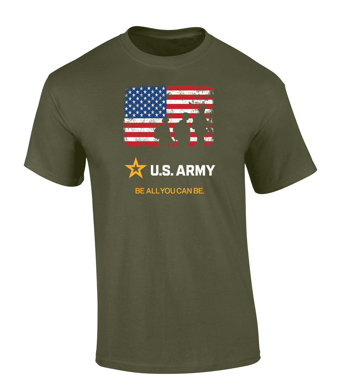 Made To Fade Short Sleeve Tee - Washed Military