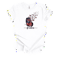 thumbnail image 1 of Trenz Shirt Company USA American Flag Freedom Butterfly Short Sleeve Womens Graphic T-Shirt -White-5xl, 1 of 1