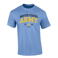 thumbnail image 1 of Trenz Shirt Company United States Army Arch Lettering 1775  Short Sleeve Mens Graphic T-Shirt-Carolina Blue-5xl, 1 of 1
