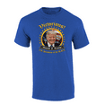 thumbnail image 1 of Trenz Shirt Company Victorious! Donald Trump 47th President Of The USA Short Sleeve T-shirt Graphic Tee-Antique Royal-xl, 1 of 1