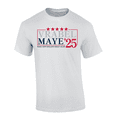 thumbnail image 1 of Trenz Shirt Company Vrabel Maye 2025 Make New England Great Again Short Sleeve Tshirt-White-Small, 1 of 1