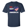 thumbnail image 1 of Trenz Shirt Company We Got This Short Sleeve T-shirt-Navy-small, 1 of 4